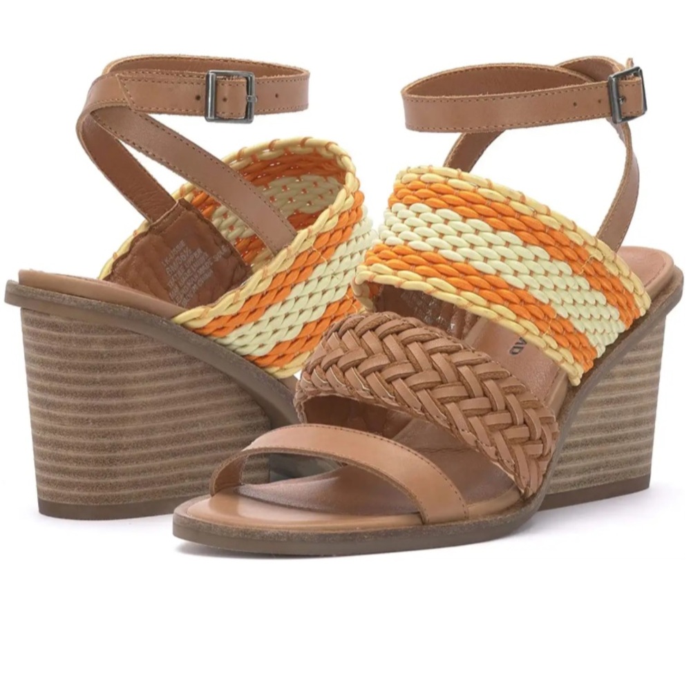 Lucky Brand Lissie Braided High Heel Sandals  Size 11 M New
